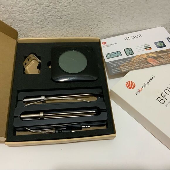 Brand New BFOUR Meat Wireless Bluetooth Digital Meat Thermometer - Picture 1 of 4